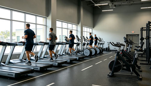 Commercial Gym Equipment for Government Public Safety Training Facilities